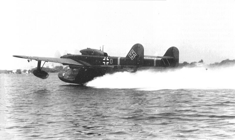 Amerizaje de un Blohm Voss BV-138