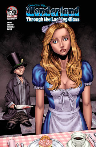 Grimm Fairy Tales Presents Wonderland Through The Looking Glass #1-5 (2013) Complete