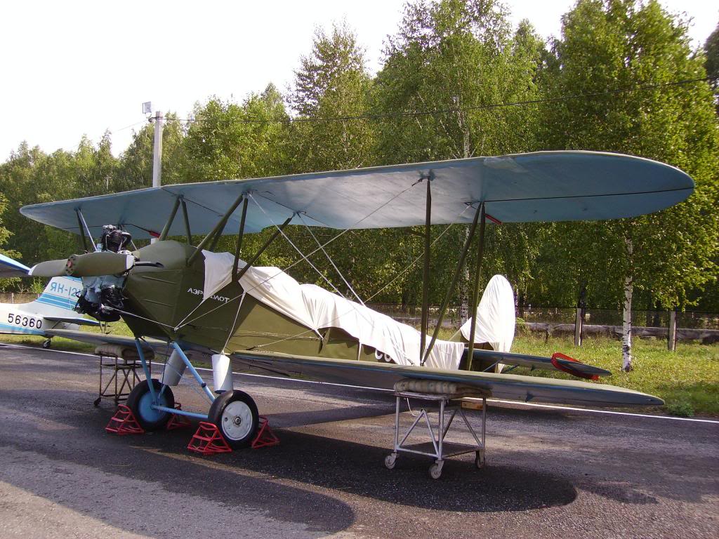 Polikarpov Po-2 conservado en el The Central Air Force Museum en Monino, Moscú, Rusia
