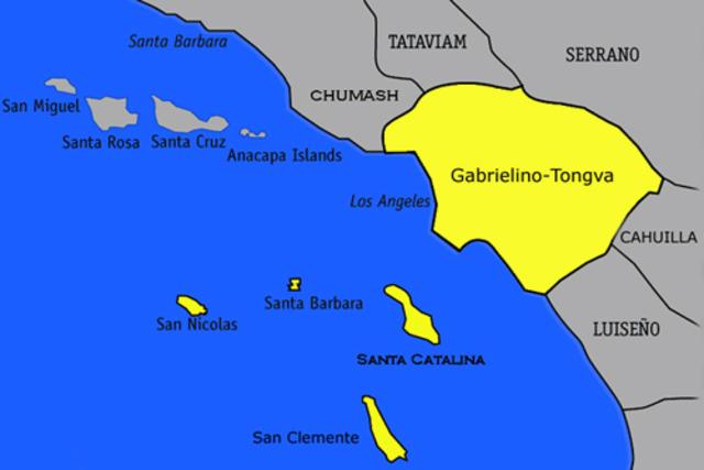 Gabrielino Catalina islands California