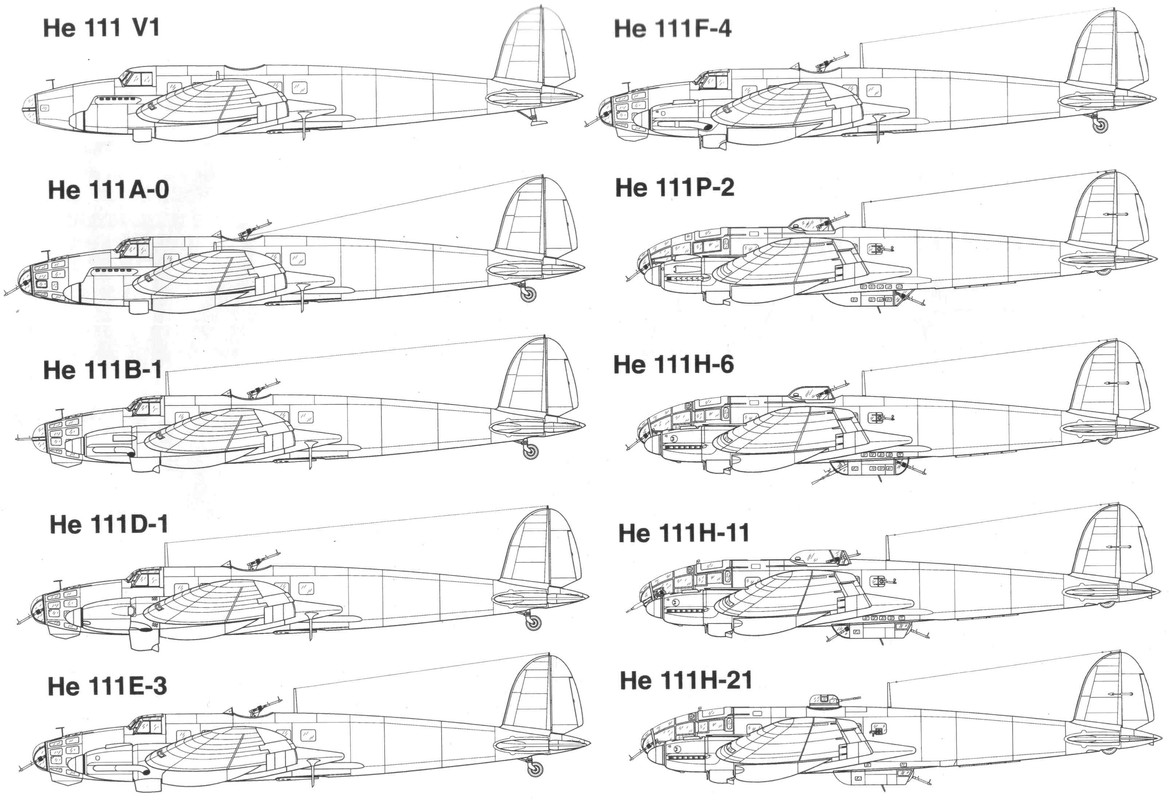 Evolución del Heinkel He 111