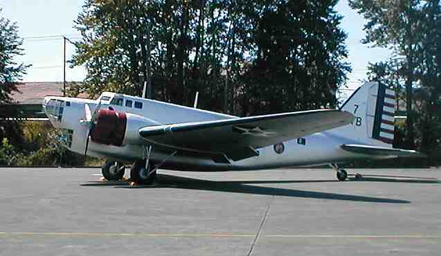 Douglas B-18B Bolo con número de Serie 37-505 conservado en el McChord Air Museum de la Base Aérea de McChord en Washington