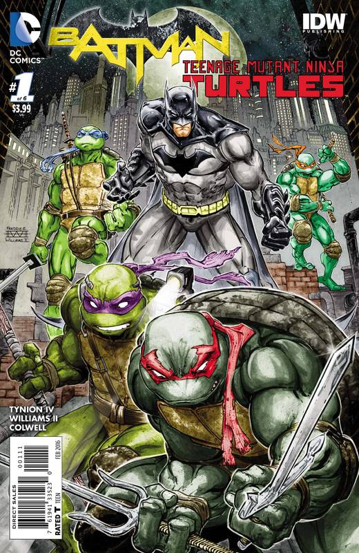 Batman - Teenage Mutant Ninja Turtles #1-6 + Director's Cut (2016) Complete