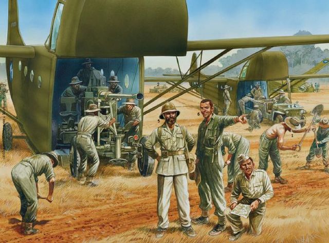 Wingate 5, y sus chindits en Birmania. Marzo 1944