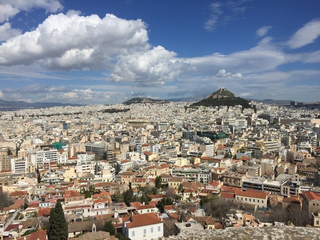 Crónica de un viaje a Grecia 2016 (En construcción) - Blogs de Grecia - 10 Marzo - Atenas (Acrópolis, Anafiotika, Colina Filopappos) (9)