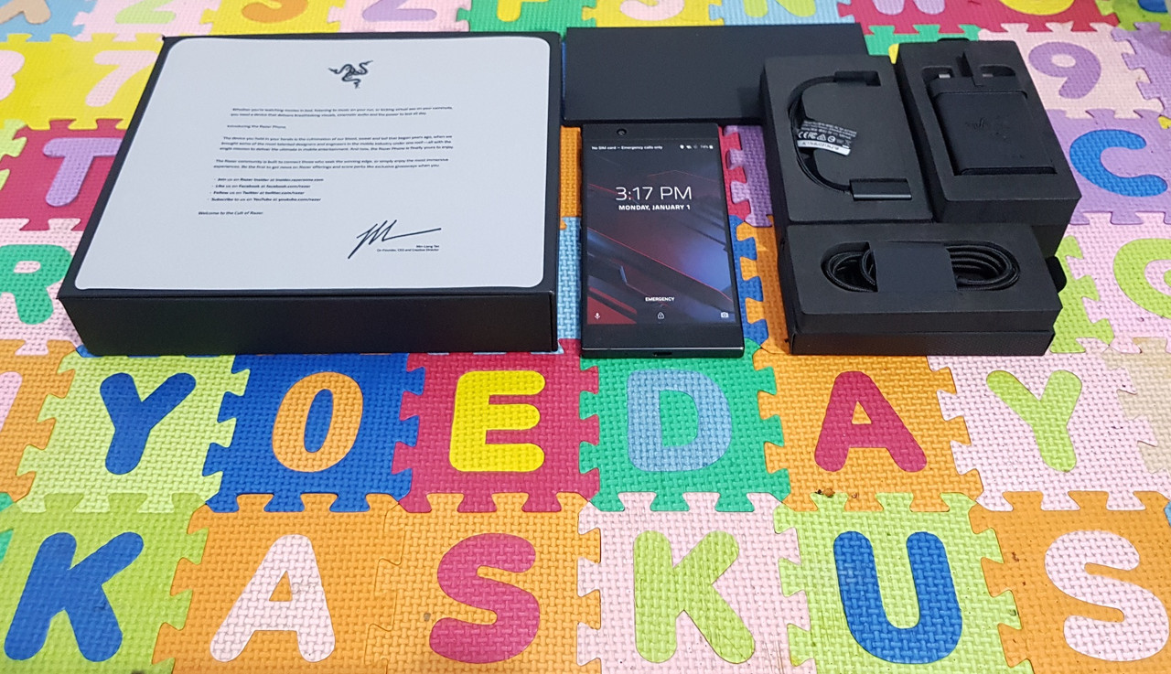 Sell Razer Phone 8/64Gb Black Fullset Lte Bisa tt