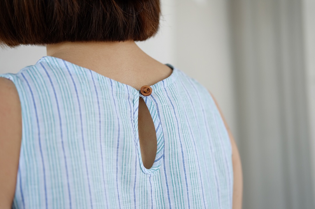 Candy Cropped Top - Women's Vests - Cotton & Hemp Green