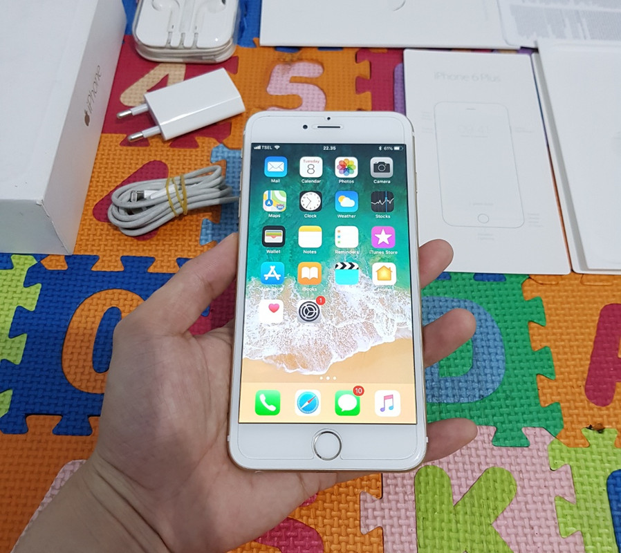 Sell Iphone 6 Plus 16Gb Gold FU Fullset Bisa tt