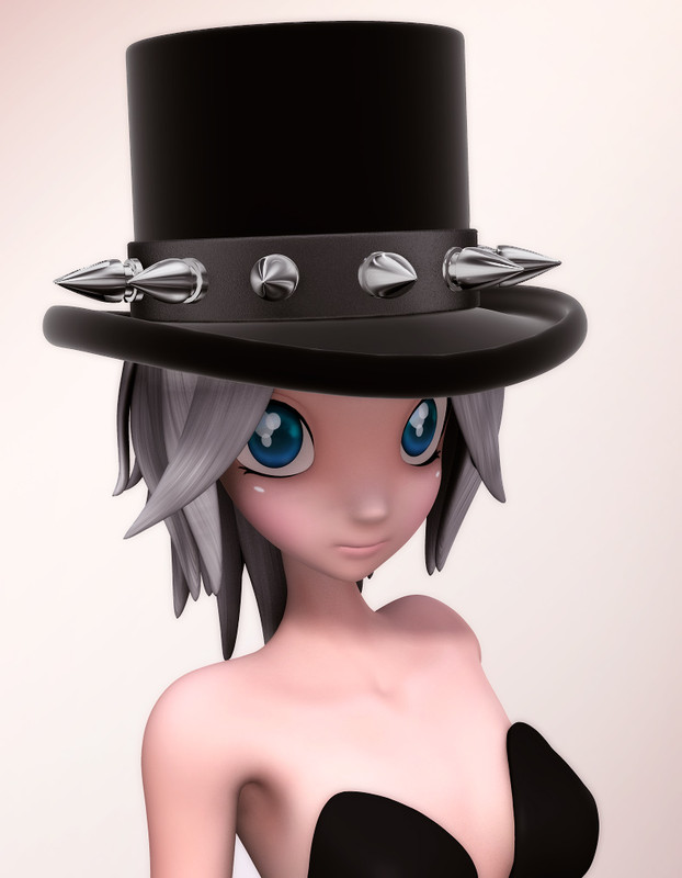 Goth Top Hat for Star