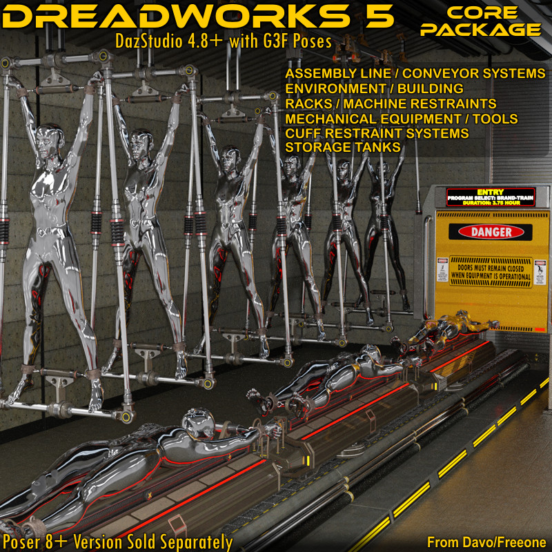 Dreadworks 5 Core Package For DazStudio 4.8+