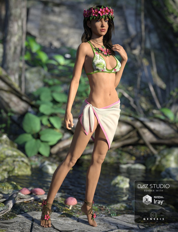 00 daz3d kailani outfit for genesis 3 female s