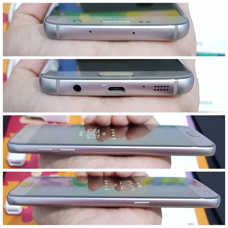 Sell Samsung Galaxy S7 Flat Gold Dualsim Ex Sein Fullset bisa tt