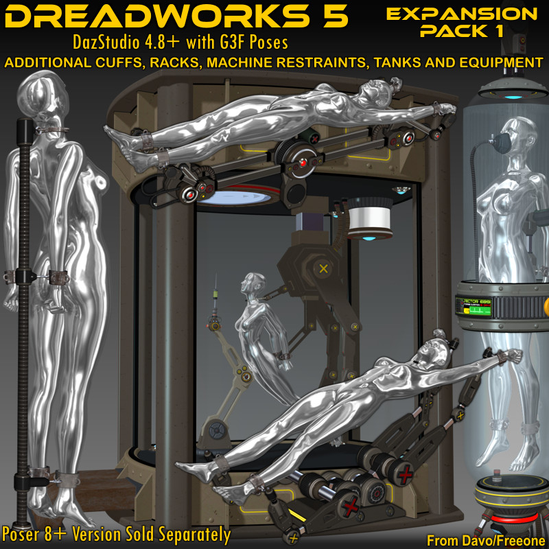 Dreadworks 5 Expansion Pack 1 For DazStudio 4.8+