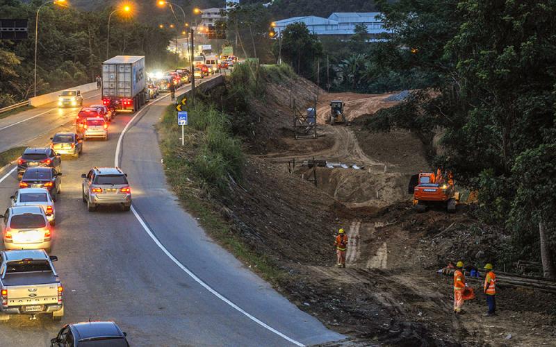 BR-280: Trecho mais avançado nas obras de duplicação não chega a 40% de  execução - NSC Total