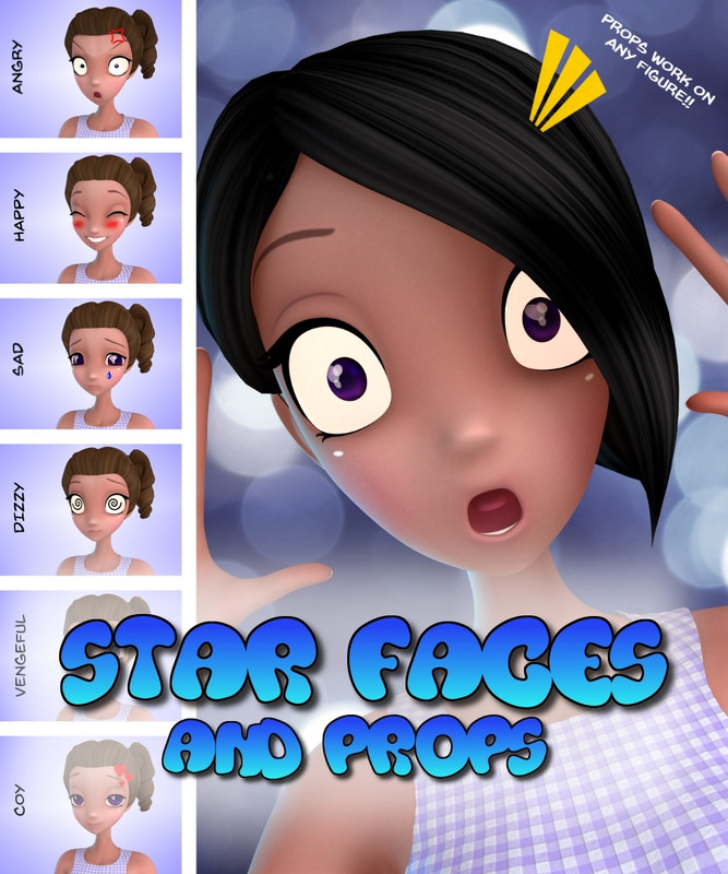 Star Faces and Props