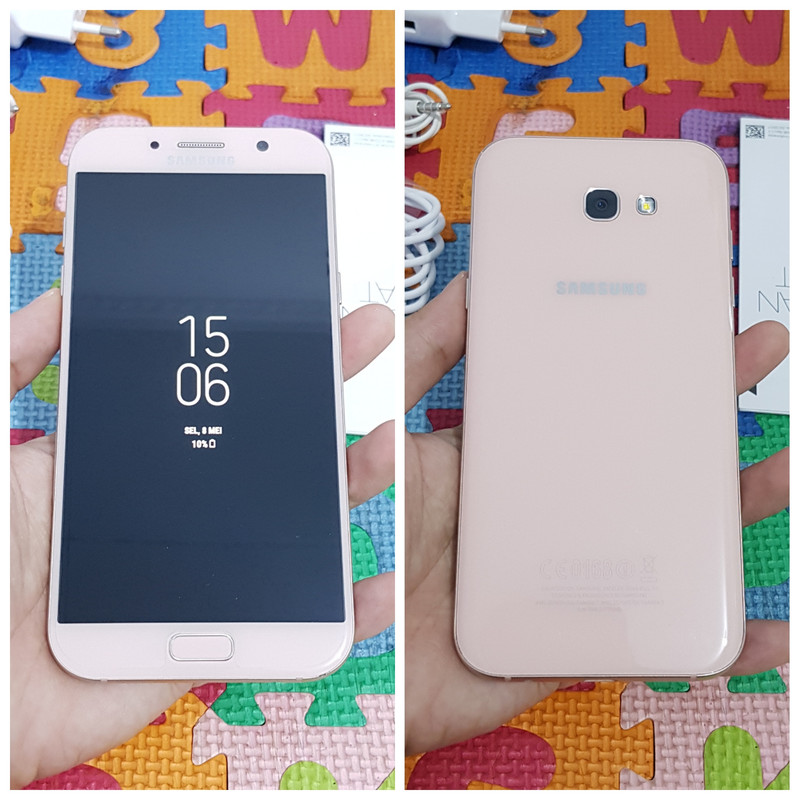 Sell Samsung Galaxy A7 2017 Rosegold Dualsim Sein Fullset bisa tt