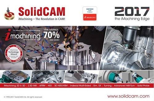 SolidCAM 2017 SP2 HF4 Multilang for SolidWorks 2012-2018 x64-SSQ