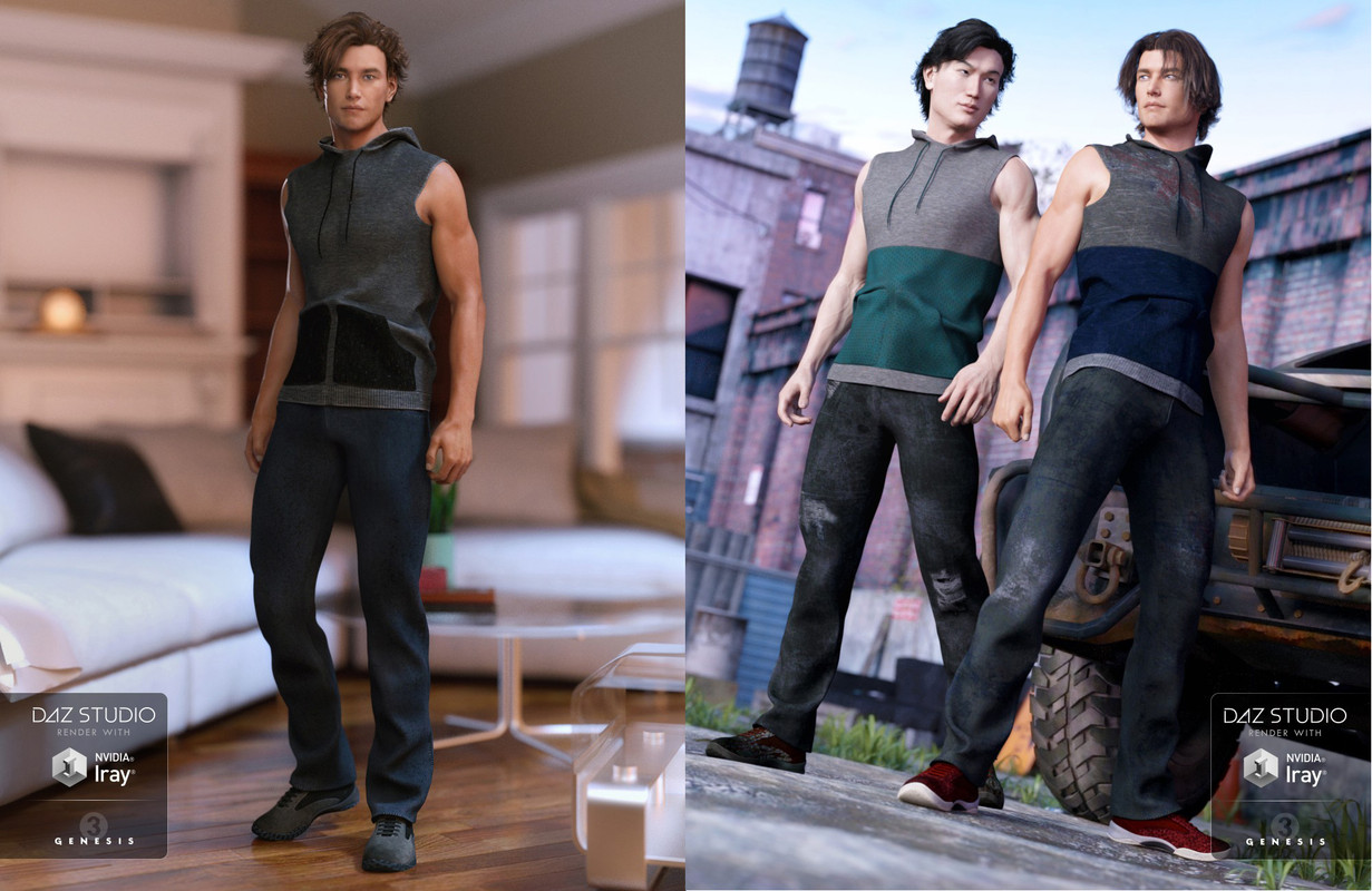 street cred outfit textures genesis 3 male s