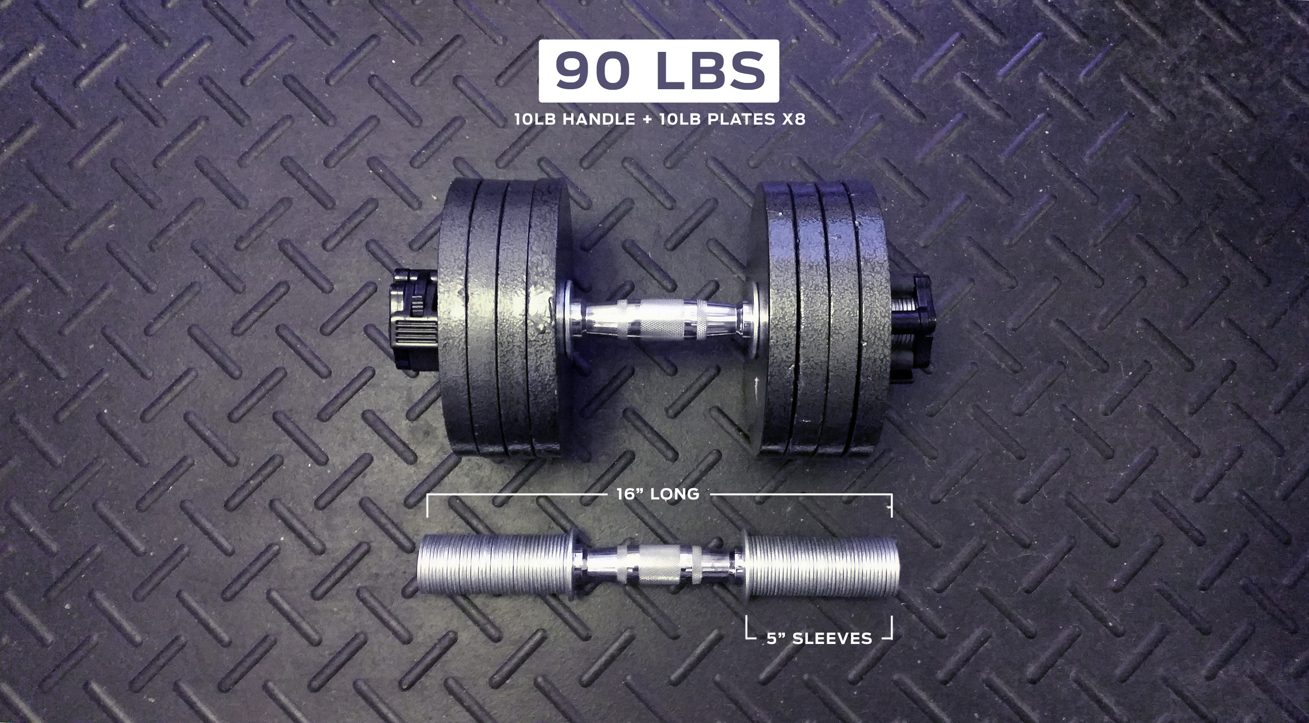 olympic dumbbell handles