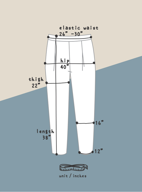 Charlie Pants : Brown - Women's Pants - Cotton & Hemp Brown