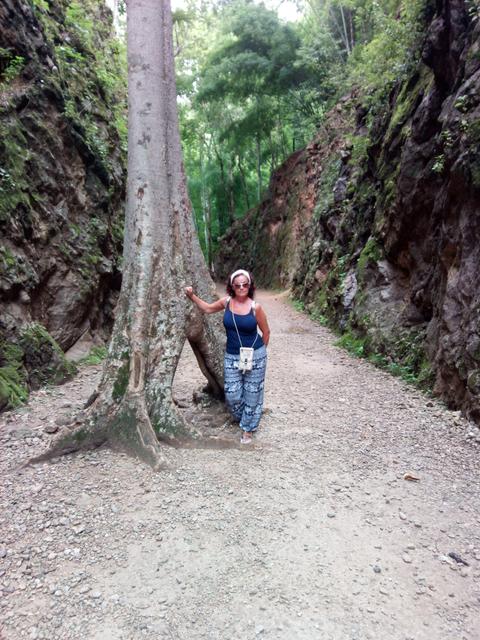 KOH TAO: PLANETA MARAVILLOSO - Blogs de Tailandia - DIA 27: HELLFIRE PASS MUSEUM + CASCADAS DE SAI YOK NOI + VIADUCTO WAMPO (20)