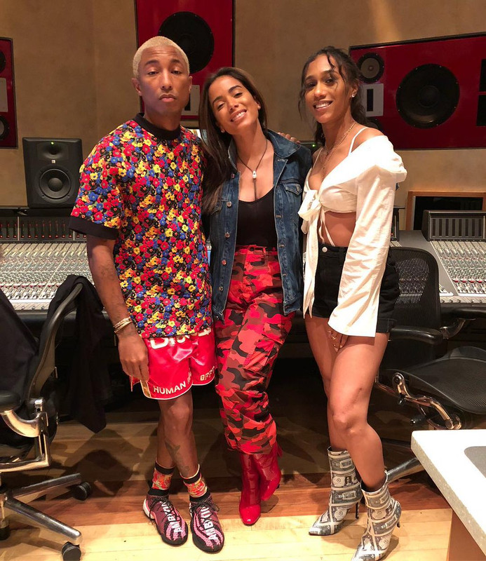 Pharrell With Anitta & BIA