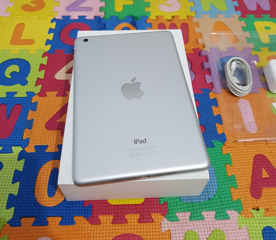 Sell Ipad Mini 3 Retina 128Gb Silver Wifi Fullset bisa tt