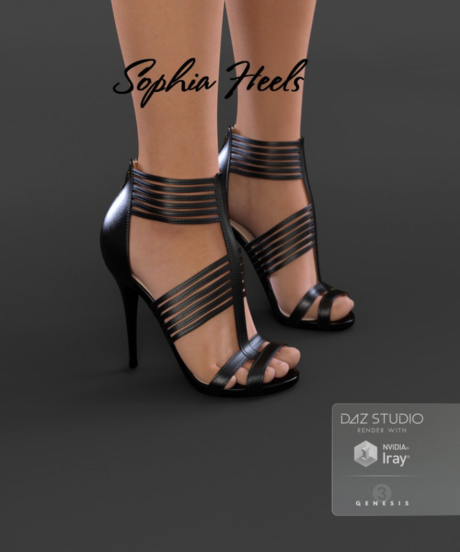 00 main sophia heels for genesis 3 females daz3d