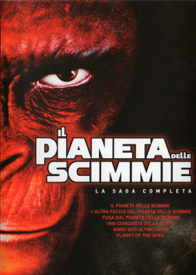 Il pianeta delle scimmie - La saga completa (1968-2001) 5xDVD9 + 1xDVD5 Copia 1:1 ITA-ENG-FRE