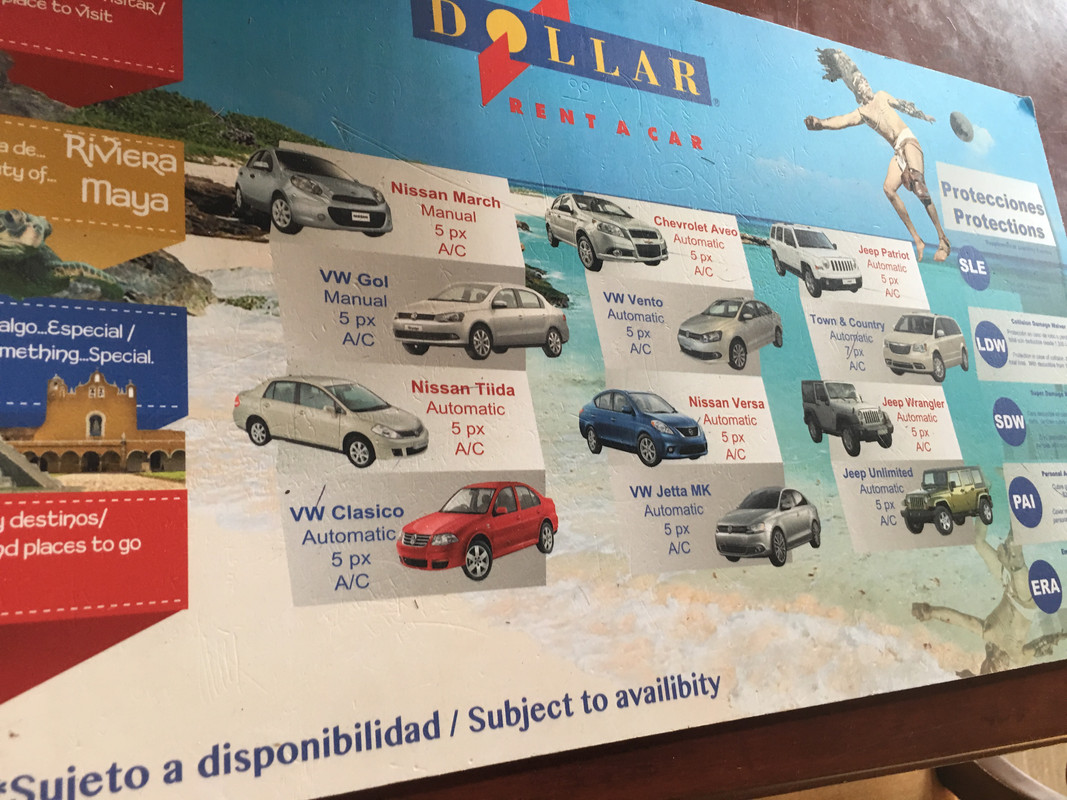 Alquiler de coches en Riviera Maya - México - Foro Riviera Maya y Caribe Mexicano