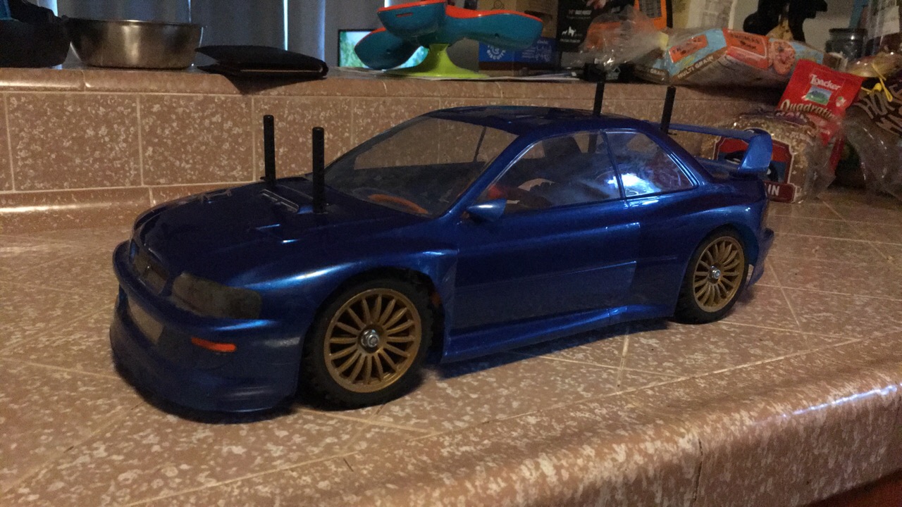 tamiya subaru 22b