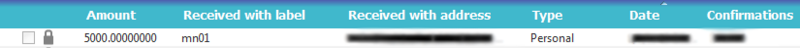 Locked Coin Control Transaction Locked Coin Control Transaction