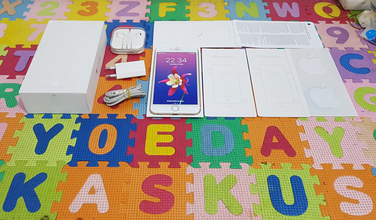 Sell Iphone 6 Plus 16Gb Gold FU Fullset Bisa tt