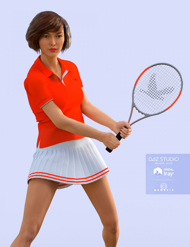 H&C Tennis Wear Set for Genesis 3 Female