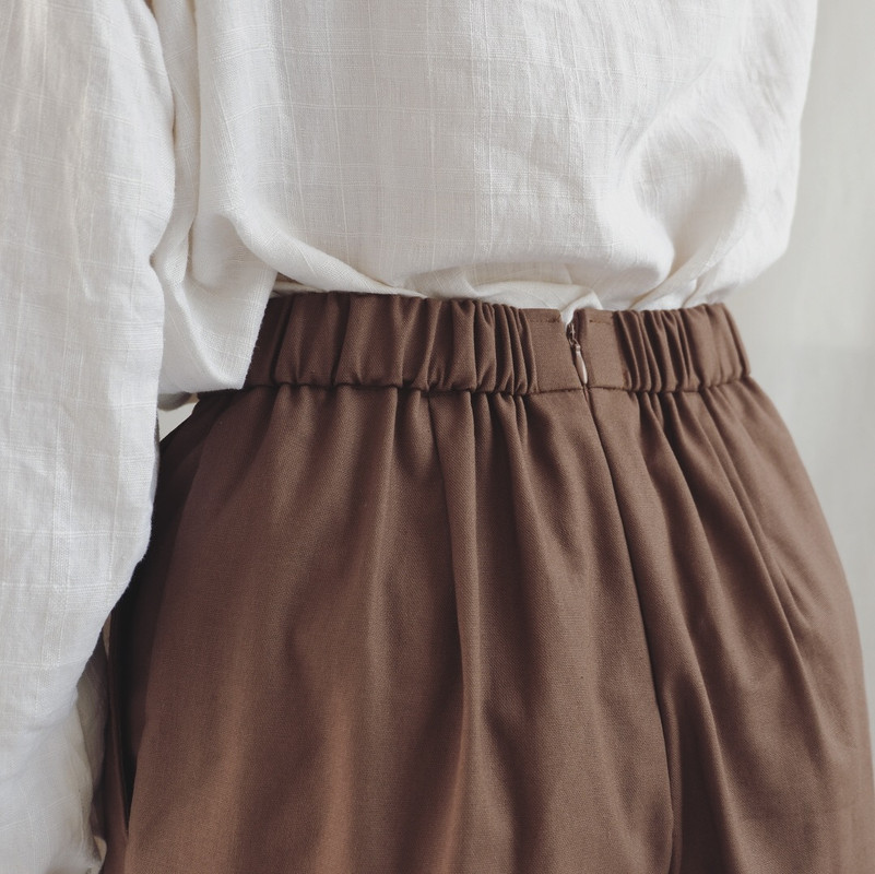 Charlie Pants : Brown - Women's Pants - Cotton & Hemp Brown