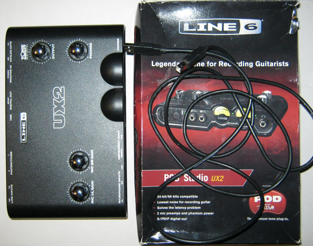 Внешняя звуковая карта line 6 ux2 pod studio ux2