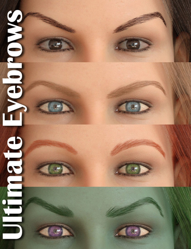 Ultimate Eyebrows for Genesis 8 Female