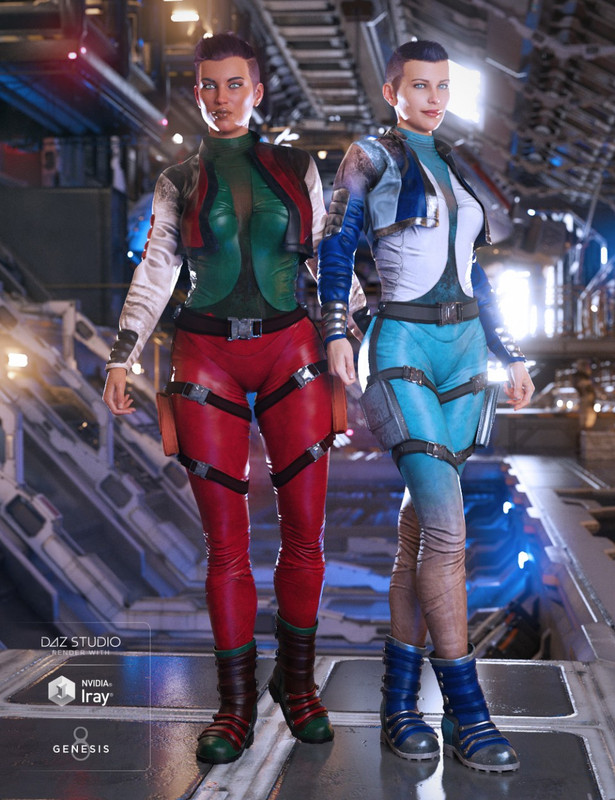 Sky Jumper Outfit Textures
