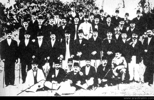 Pariste Birinci Jön Türk Kongresine Katılanlar